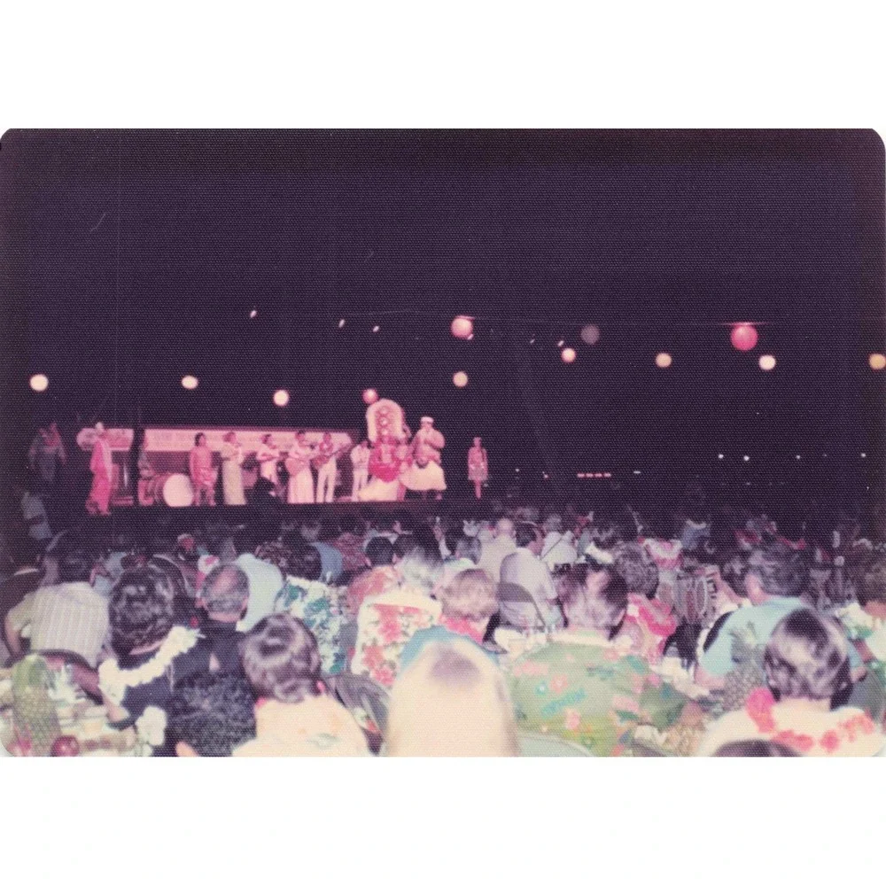 Vintage 1970s Hawaii Pacific USAF Luau Dinner Show Night Photos Lot of 31 - Picture 3 of 16